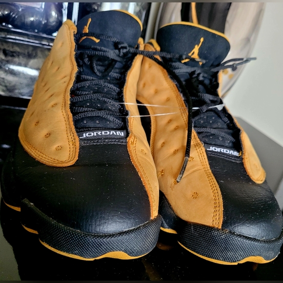 Air Jordan XIII 13 Chutney Men's Sneakers Black/Tan/Gold Leather US 11
